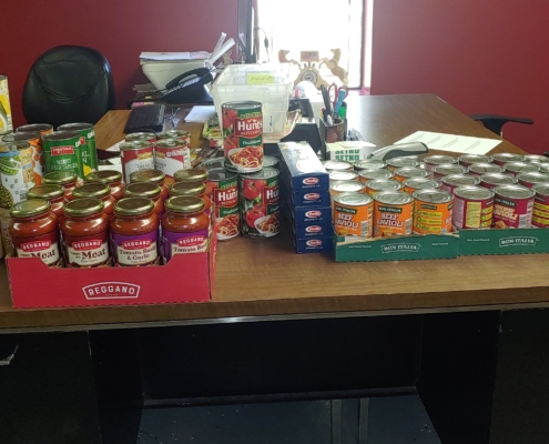God Chasers food donation.