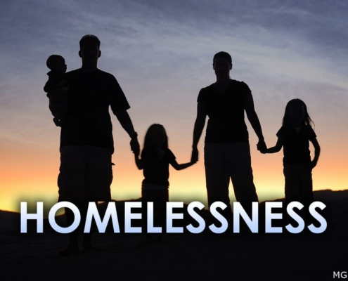 VETERAN AND FAMILY BECOME HOMELESS.