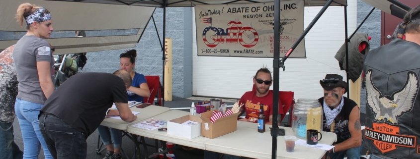 ABATE MEMBERS HOST POKER RUN FOR VETERANS