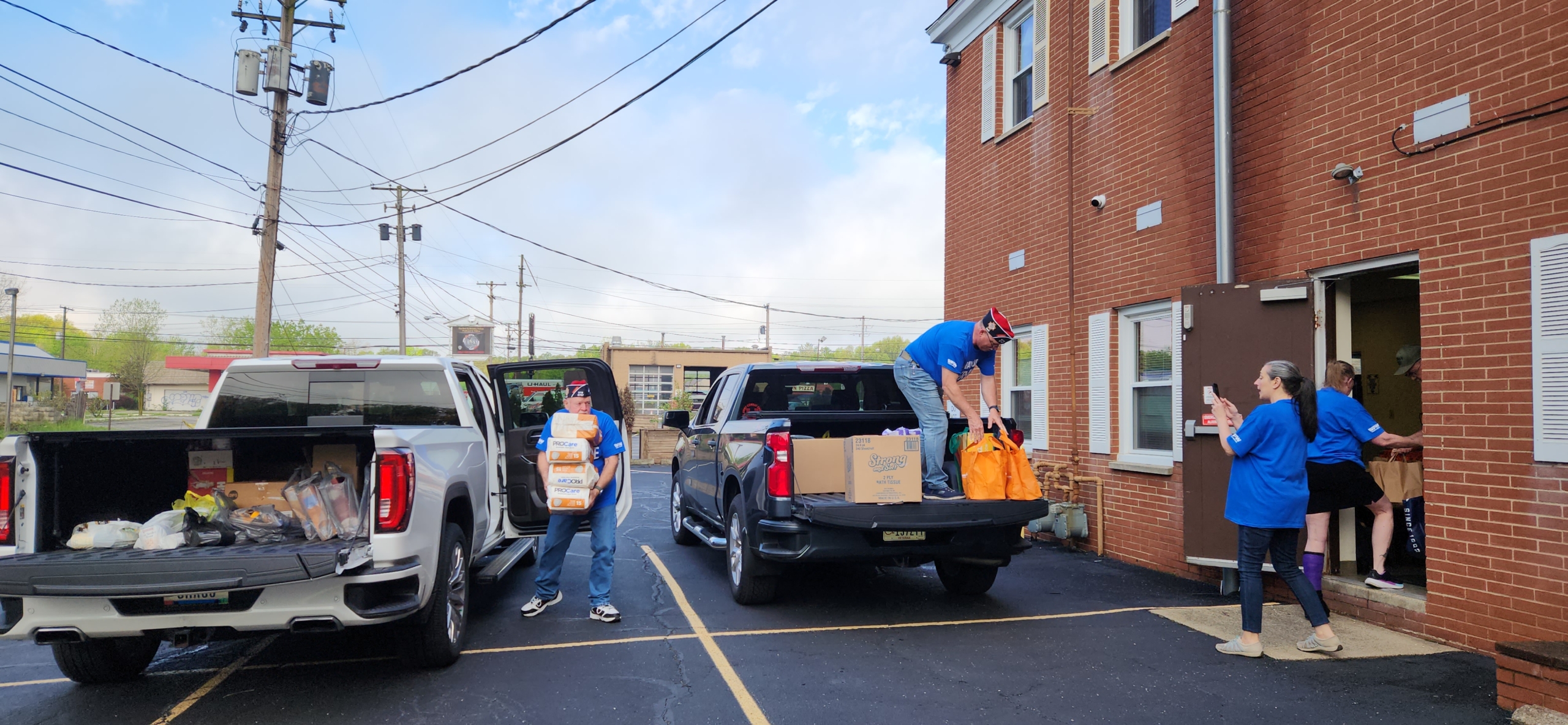 Hubbard VFW Rallies for Veterans with Generous Food Drive