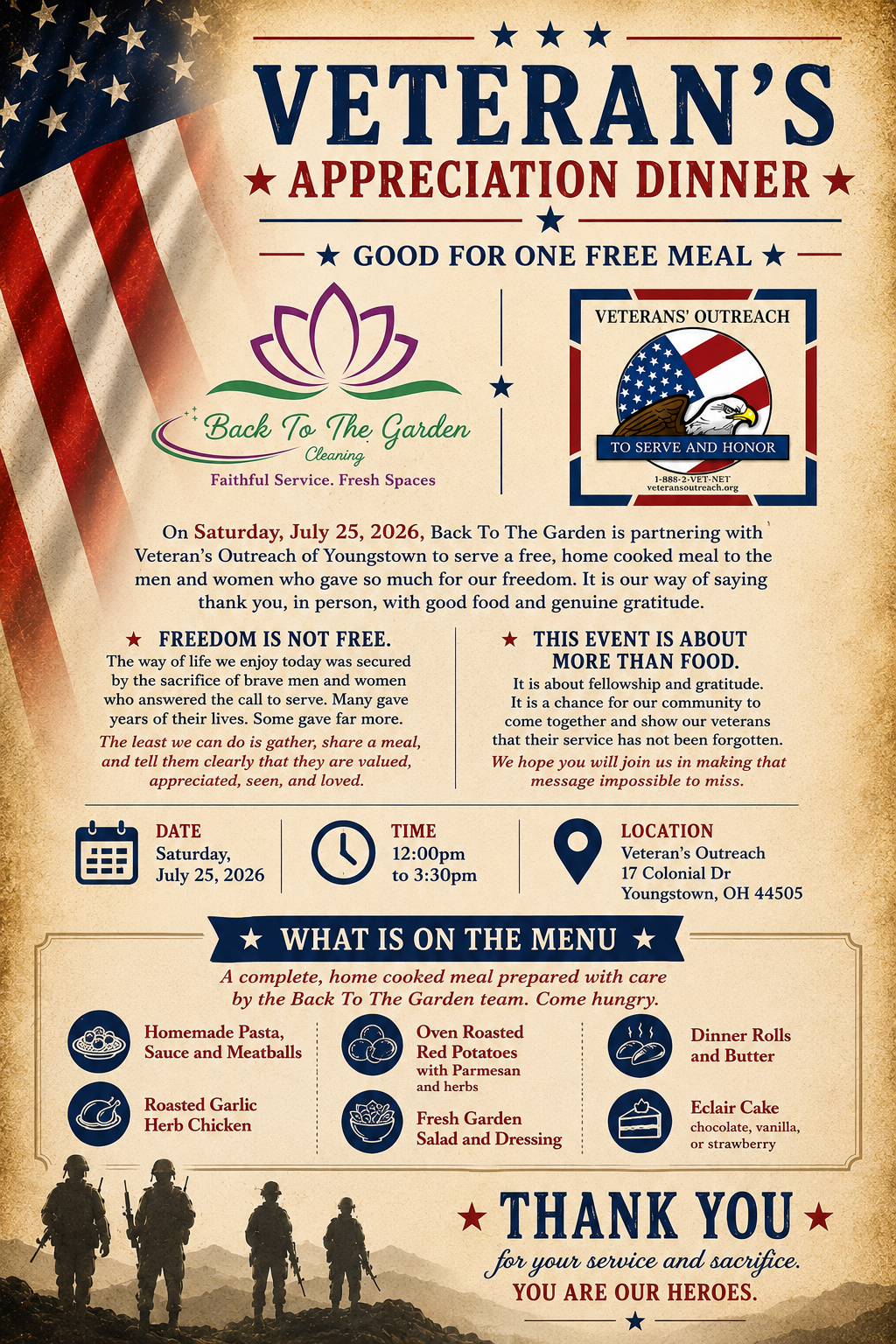 Veteran Appreciation Dinner